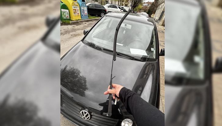 Вандалски атаки срещу автомобили в центъра на РусеВ центъра на