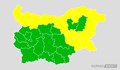 Жълт код в 13 области за валежи и гръмотевици в четвъртък
