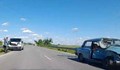 Шофьорът на "Лада"-та е пострадал при катастрофата на пътя Русе – Кубрат