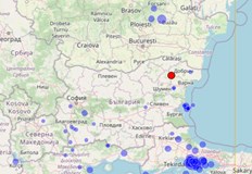 Епицентърът на труса е бил на 25 км от Нови