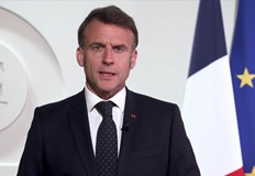 Френският президент призова за помощ на Киев но предупреди за