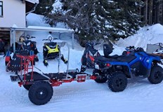 Мъжът пренощува в палатка след като се изгуби от маркираната