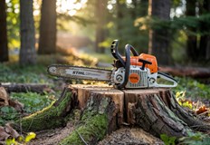 От РУ – Ветово работят по разкриване на извършителяВерижен трион