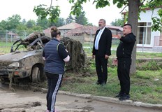 Над 20 къщи пострадаха от наводнението продължава разчистването на улицитеСитуацията