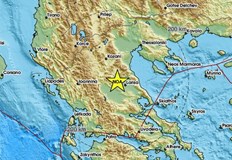 Огнището на земетресението е на 5 километра дълбочинаЗеметресение с магнитуд