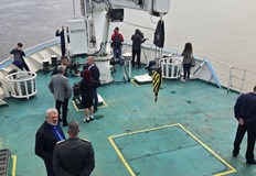 Мероприятието е част от учение Дунав 2025 Симулация на нефтен разлив