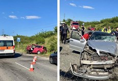 Четирима души са ранени при тежката катастрофа в района на