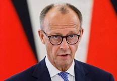 Германският лидер осъди нарушенията на международното право в ГазаГерманският канцлер