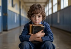 Шамарите у дома пораждат агресори в училищатаВсяко второ дете в