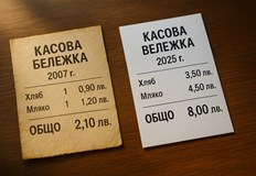 Водата поскъпна с 215 а хлябът – с 204 показват