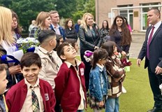 Кметът на Русе уважи тържеството в ОУ Братя Миладинови за