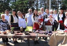 Драгомир Драганов посреща във Ветово участниците в 40 ия поход на