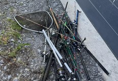 Нощна проверка разкри незаконен риболов чрез косене с въдициИнспектори от