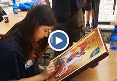 С благотворителна инициатива младежите помагат за възстановяване на училището пострадало