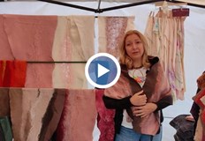 Майсторката от Варна представи уникални дамски аксесоари и облекла от