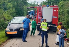 Автомобилът с варненска регистрация е превозвал 31 пътници които са