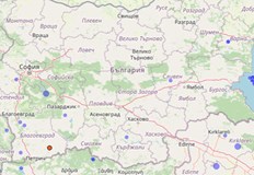 Три труса са регистрирани днес по обядТри последователни земетресения бяха