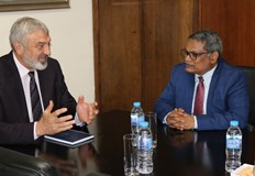 Областният управител и Н Пр Арун Кумар Саху планират бизнес