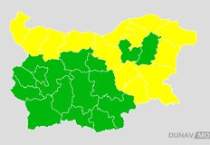 НИМХ предупреждава за интензивни валежи в Северна България очакват се