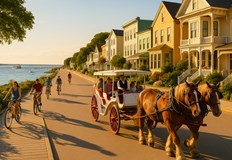 Жителите на американския остров разчитат на 600 коня и стотици