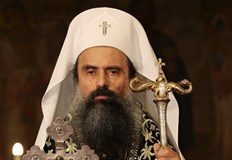 Патриархът освети обновения храм Свети Мина в СлатинаБългарският патриарх и