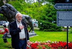 Синът на видния скулптор присъства на тържествената церемонияАлея на името