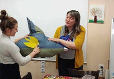 Арт работилницата е част от проекта На брега на реката