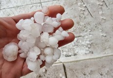 Рекорден брой противоградни ракети използвани но една от най важните площадки