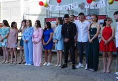 Кметът Мариета Петрова уважи церемонията по изпращане на Випуск 2025В