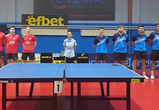 Русенският отбор по тенис на маса се изкачи на второ
