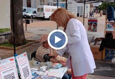 Пункт на Медика работи цял ден на площада по случай