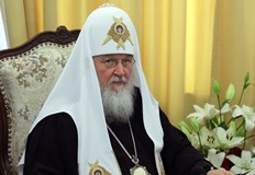 Руският духовен лидер поздрави македонския архиепископ Стефан за 70 годишния му