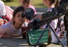 Мероприятието е по повод Деня на детето 1 юниВоенни