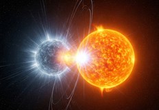 Рядката двойна система PSR J1928 1815 включва неутронна звезда и нейната