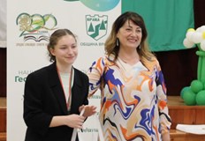 Анета Димитрова постигна впечатляващ успех на XXI Национална олимпиада по
