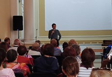 Пламен Симеонов представи в библиотека Любен Каравелов документалния филм Ел