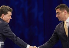 Последното проучване на ИРЕС дава 52 за проевропейския кандидат срещу