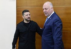 Украинският президент обсъди с Росен Желязков енергийно сътрудничество и гаранции