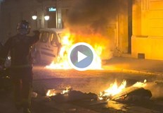 Десет души са арестувани след размириците в района на Шанз Елизе