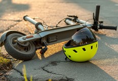 Деца в кома след падане от тротинетки Липсата на каски