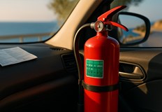 Освен за липсващ пожарогасител глоба от 80 евро се налага