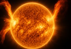 Месецът започна с интензивни слънчеви изригванияМесец май 2025 година се