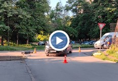 Пострадалият е в болница с комоциоМъж на около 40 години