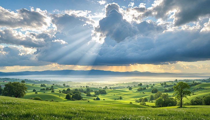 От петък идва средиземноморски циклон с валежи в цялата страна От петък идва средиземноморски циклон с валежи в цялата страна