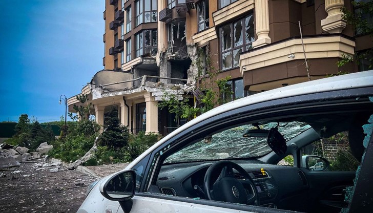 Седем души са ранени при поредното нападение на Русия над украинската столица Седем души са ранени при поредното нападение на Русия над украинската столица