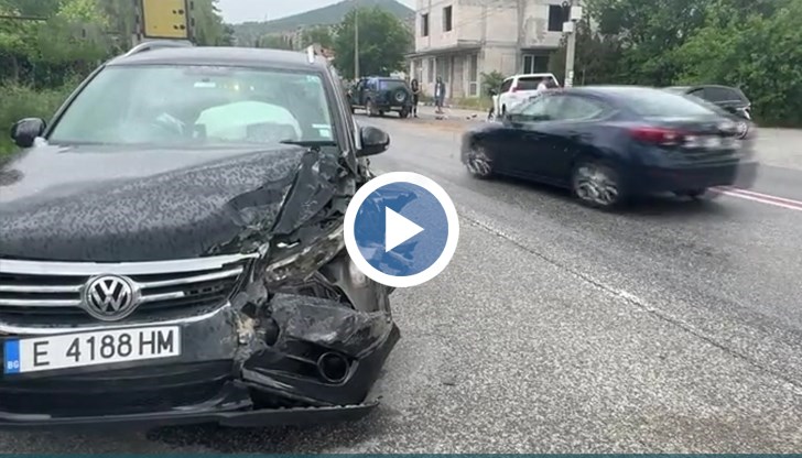 Причината за катастрофата е неспазване на дистанция