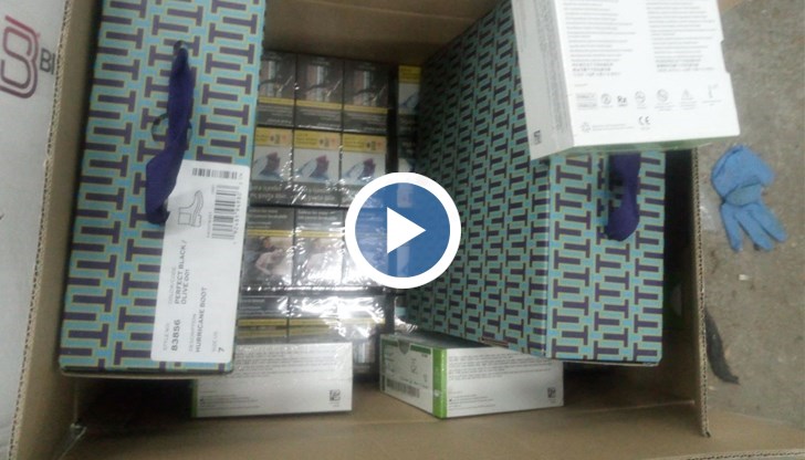 Тайниците са били разкрити с рентген при проверка на микробус на Дунав мост 2