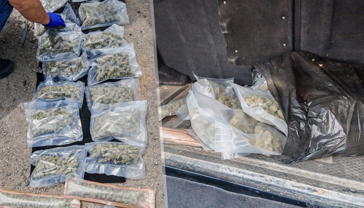 Стойността на иззетата марихуана е над 19 000 лева