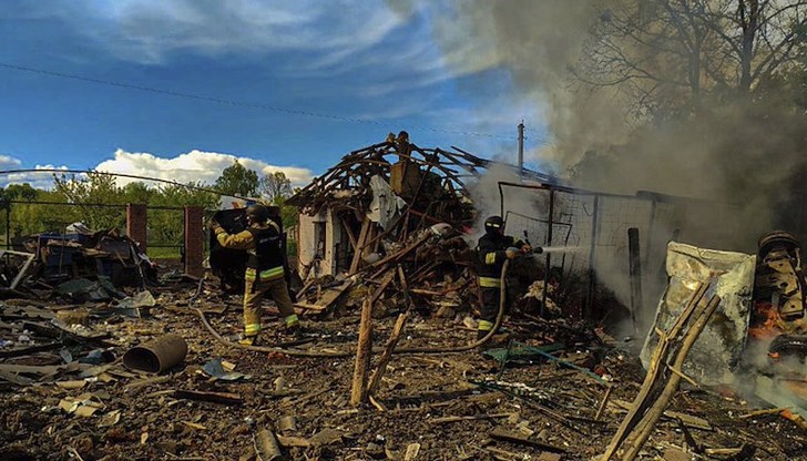 Руските сили използваха около десет щурмови безпилотни апарата