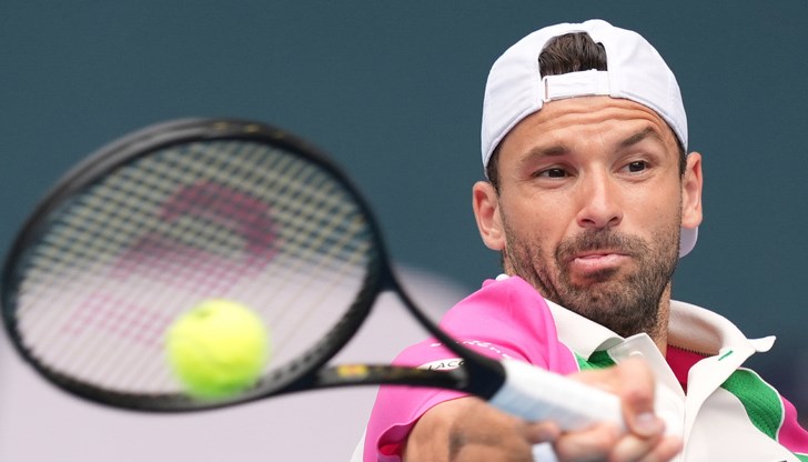 Българинът отпадна във втория кръг на "Мастърс 1000" Българинът отпадна във втория кръг на "Мастърс 1000"